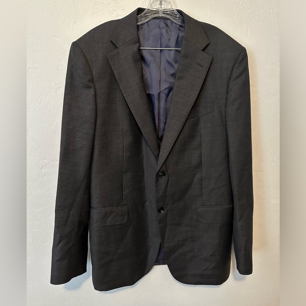 Suitsupply Blazer Men's 42L Grey Perennial Vitale Barberis Canonico Napoli
